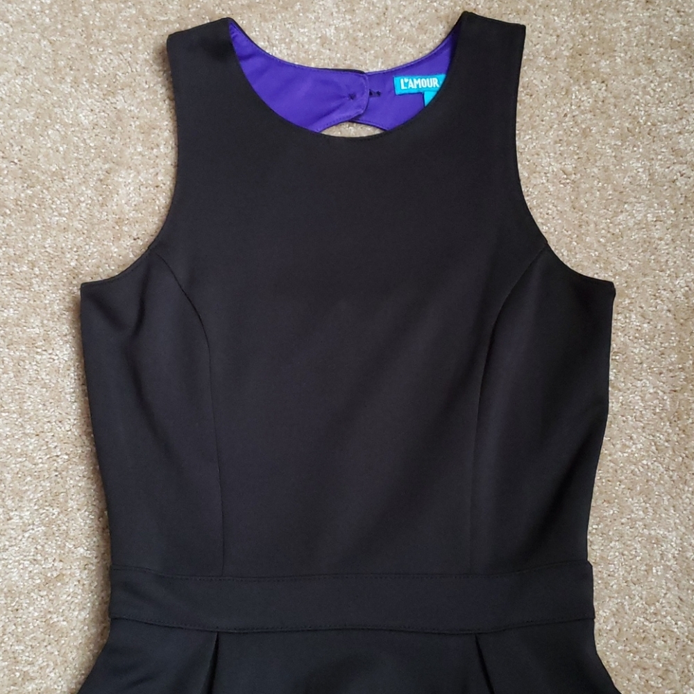 Nanette Lepore L'Amour Black Dress - Picture 2 of 9
